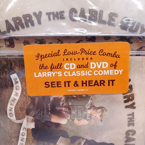 Larry the Cable Guy Morning Constitutions DVD CD Larrys Comedy Redneck Humor - Picture 5 of 13